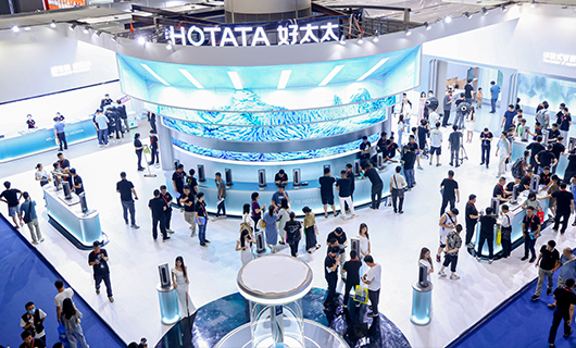 NG娱乐展馆现场直击|描绘一片科技之海，广州建博会首日燃爆全场！